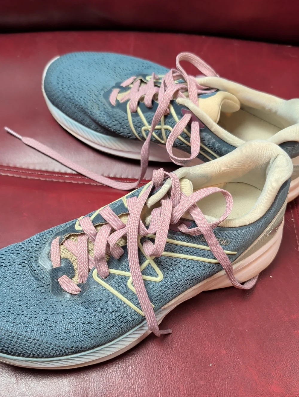 Karhu Womens Fusion Ortix 3.5 Hivo F200341 Blue Running Shoes Sneakers Size 8.5 - Picture 8 of 11